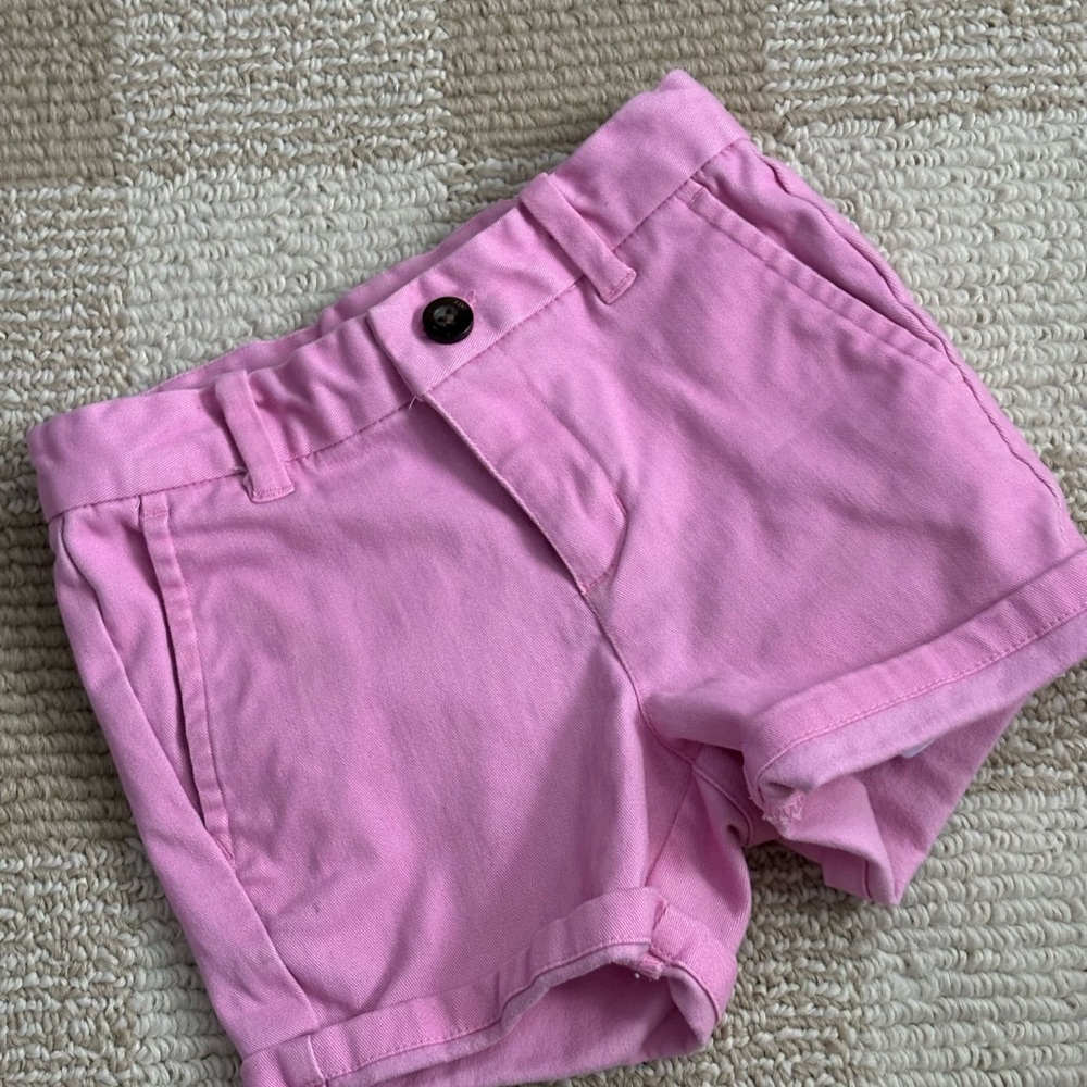 Janie and Jack Pink Toddler Shorts